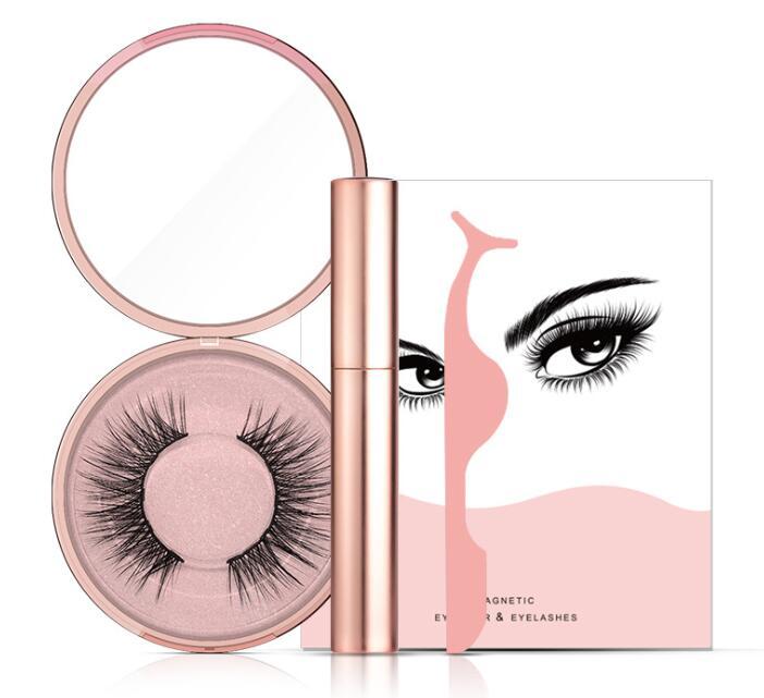 Natural Long Lasting Magnetic Liquid Eyeliner & Magnetic False Eyelashes & Tweezer Set Make up Set Natural Long Lasting Magnetic Liquid Eyeliner & Magnetic False Eyelashes & Tweezer Set Make up Set